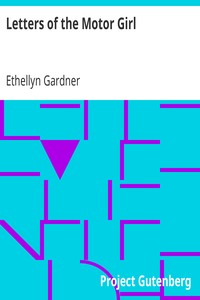 Letters of the Motor Girl