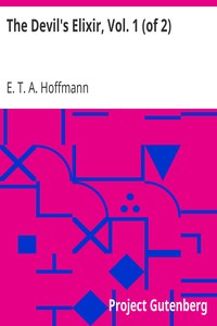 The Devil's Elixir, Vol. 1 (of 2)