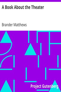 A Book About the Theater