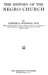 The History of the Negro Church