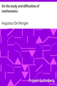 On the study and difficulties of mathematics