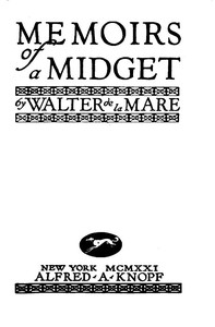 Memoirs of a Midget