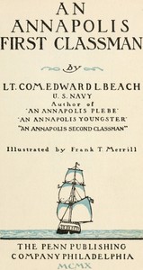 An Annapolis First Classman