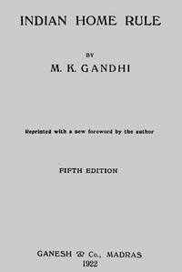 Indian Home Rule
