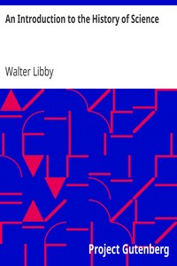 An Introduction to the History of Science