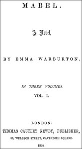 Mabel: A Novel. Vol. 1 (of 3)
