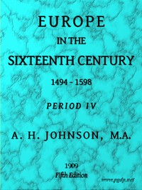 Europe in the Sixteenth Century, 1494-1598, Fifth Edition: Period 4 (of 8), Periods of European History