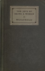 The Joys of Being a Woman, and Other Papers