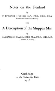 Notes on the Fenland; with A Description of the Shippea Man