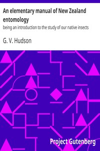 An elementary manual of New Zealand entomology : $b being an introduction to the study of our native insects