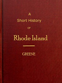 A short history of Rhode Island