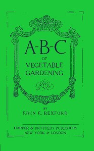 A-B-C of Vegetable Gardening