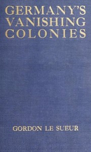Germany's Vanishing Colonies