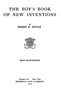 The Boy's Book of New Inventions