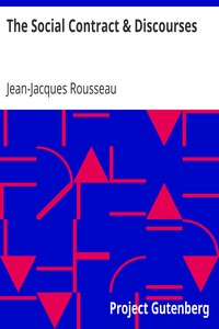 The Social Contract & Discourses