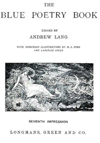 The Blue Poetry Book: 7th. Ed.