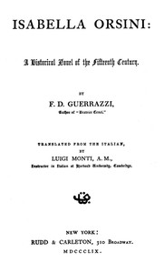 Isabella Orsini: A Historical Novel of the Fifteenth Century