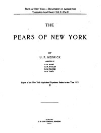 The Pears of New York