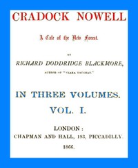 Cradock Nowell: A Tale of the New Forest. Vol. 1 (of 3)