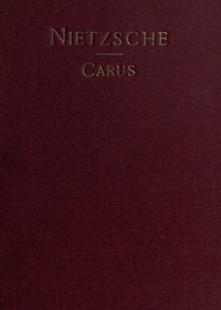 Nietzsche and Other Exponents of Individualism