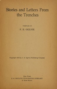 Stories and Letters from the Trenches