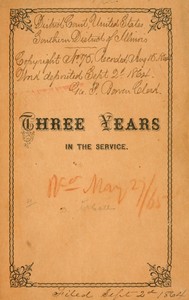 Three Years in the Service: A Record of the Doings of the 11th Reg. Missouri Vols.