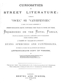 Curiosities of Street Literature