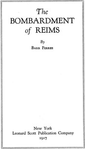 The Bombardment of Reims