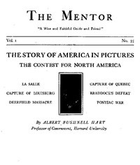 The Mentor: The Contest for North America, Vol. 1, No. 35, Serial No. 35: The Story of America in Pictures
