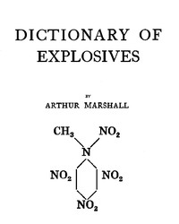 Dictionary of Explosives