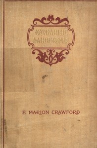 Katherine Lauderdale; Vol. 1 of 2