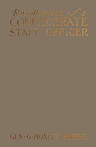 Recollections of a Confederate Staff Officer