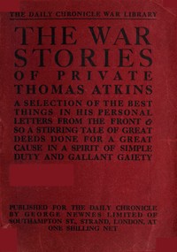 The War Stories of Private Thomas Atkins