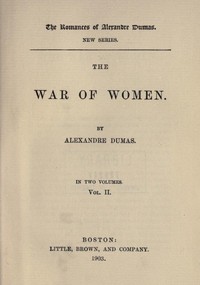 The War of Women, Volume 2