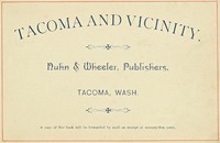 Tacoma and Vicinity