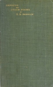 Orpheus and Other Poems
