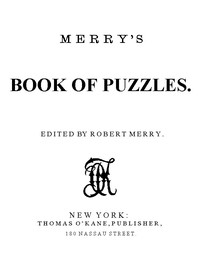 Merry's Book of Puzzles