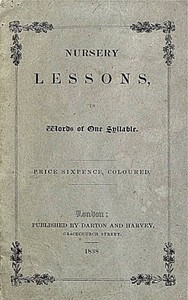 Nursery Lessons, in Words of One Syllable