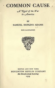 Common Cause: A Novel of the War in America
