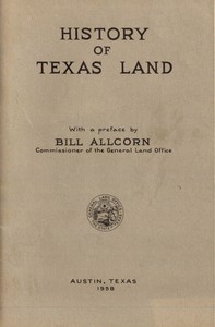 History of Texas Land
