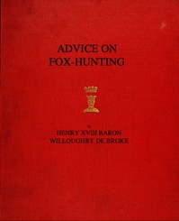 Advice on Fox-Hunting