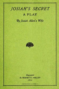 Josiah's Secret: A Play