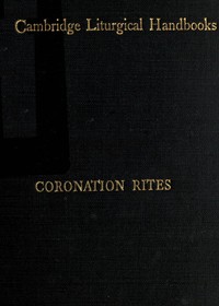 Coronation Rites