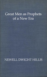 Great Men as Prophets of a New Era