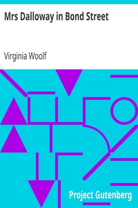 Mrs Dalloway in Bond Street