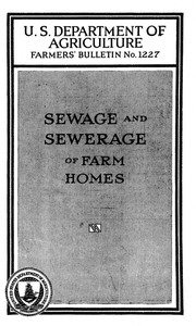 Sewage and sewerage of farm homes [1928]