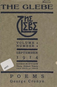 The Glebe 1914/09 (Vol. 2, No. 2): Poems