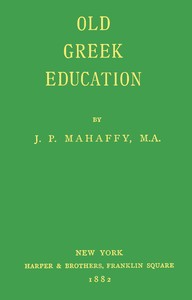 Old Greek Education