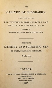 Eminent literary and scientific men of Italy, Spain, and Portugal. Vol. 3 (of 3)