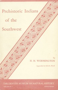 Prehistoric Indians of the Southwest